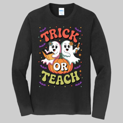 Adult Long Sleeve Shirt - Fall - Trick or Teach  Thumbnail